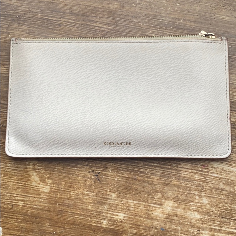 Coach Bill checkbook pouch